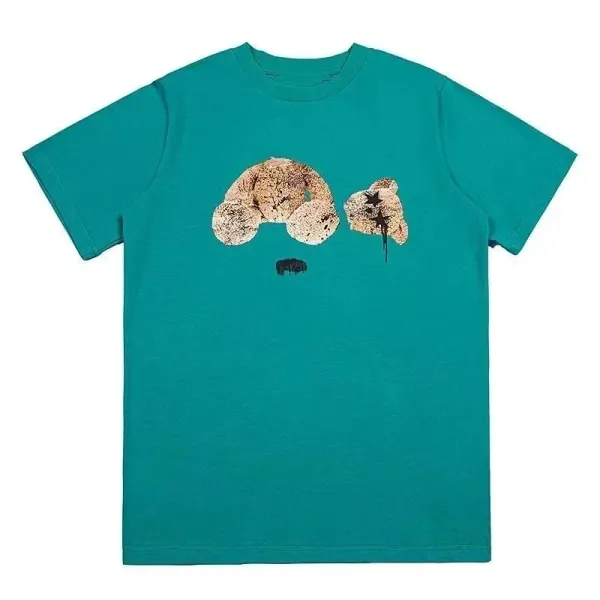 Angels Skeleton Bear T-Shirt Black - 10