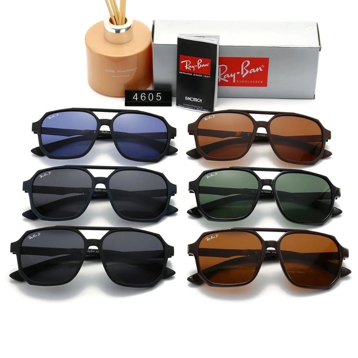 Ray-Ban Wayfarer Matte Gray Sunglasses - 2