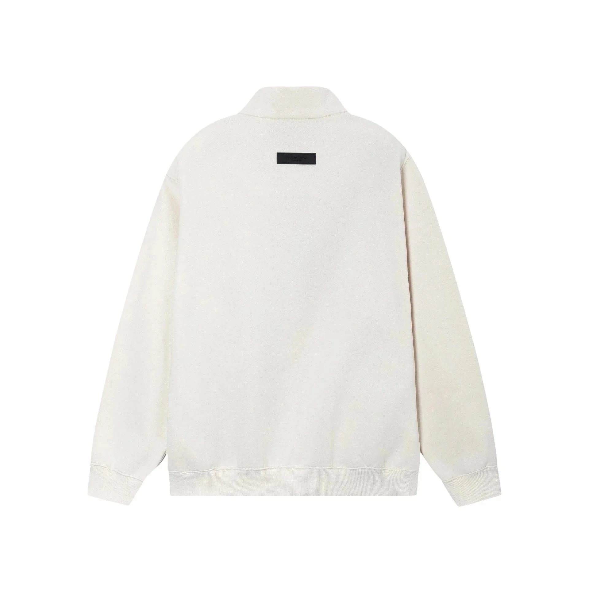 Fear of God Essentials Zip-Up Sweatshirt Off-White - 4