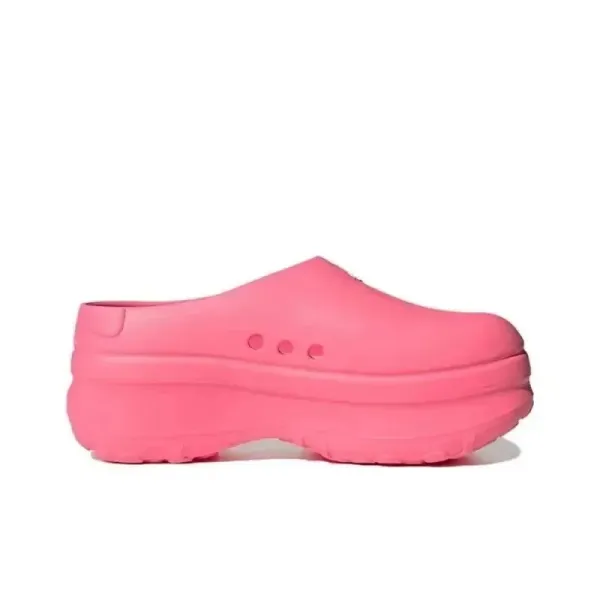 Balenciaga Triple S Clog Pink Casual Shoes - 1
