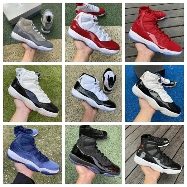 Air Jordan 11 Retro High-Top Basketball Sneakers