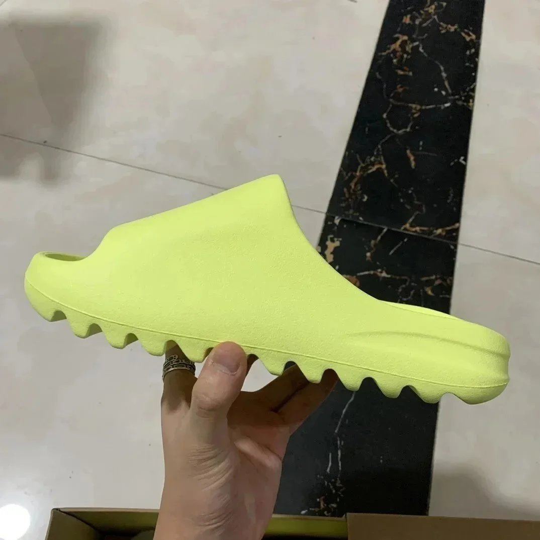 Adidas Yeezy Slide Glow Yellow Slippers