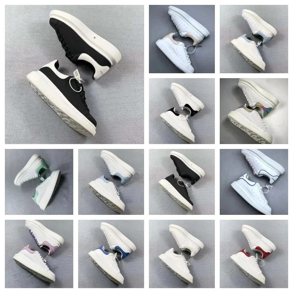 QM11 Unisex Soft Sole Platform Sneakers
