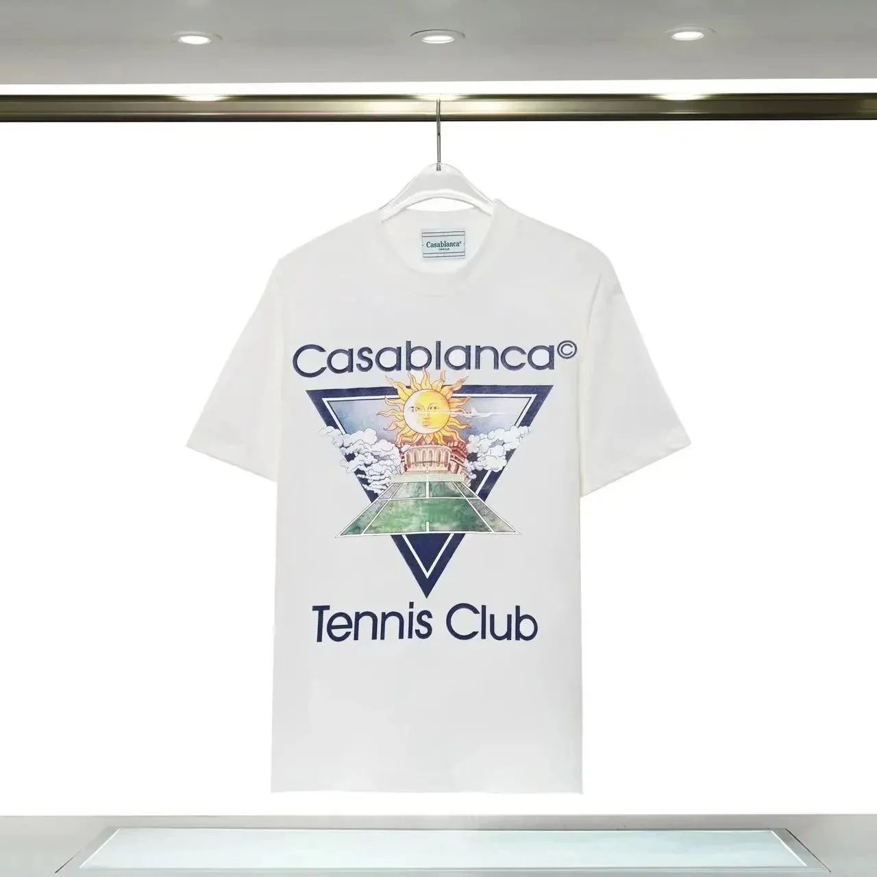 Casablanca Paris Citrus Graphic Black T-Shirt - 10