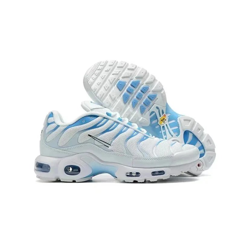 Nike Air Max Plus TN Blue Mesh Sneakers - 8