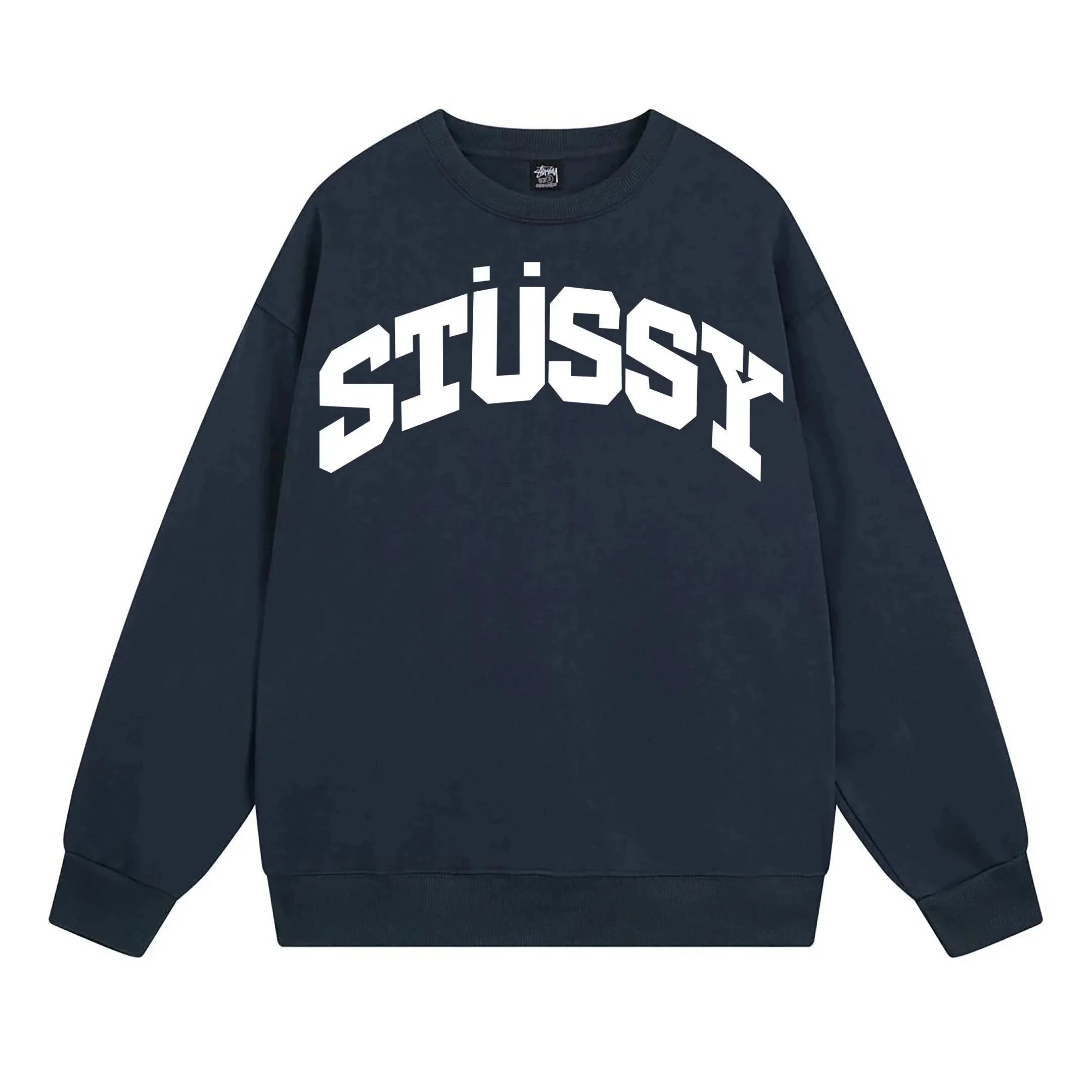 Stussy x Nike Peace Love Swoosh Navy Hoodie - 5