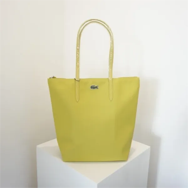 Lacoste L.12.12 Tote Bag Lime Green Handbag - 1