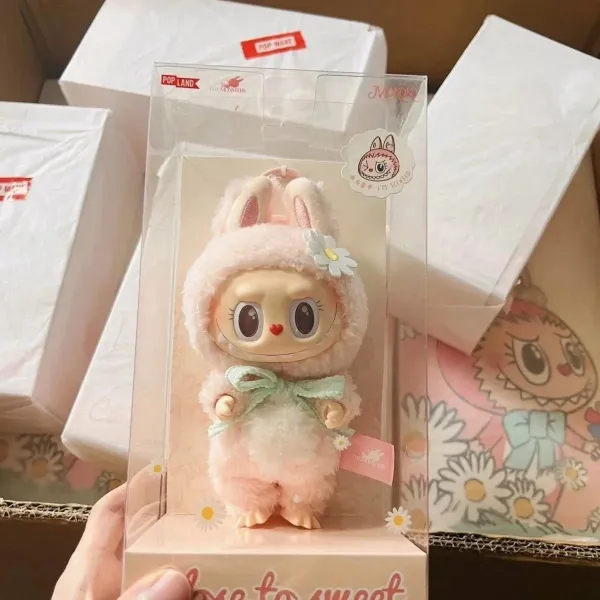 Pop Mart Mokoko The Monsters Love to Sweet Bunny Plush Collectible Figure - 1