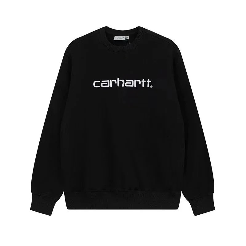 Carhartt Work In Progress Embroidered Logo Sweatshirt Beige - 3