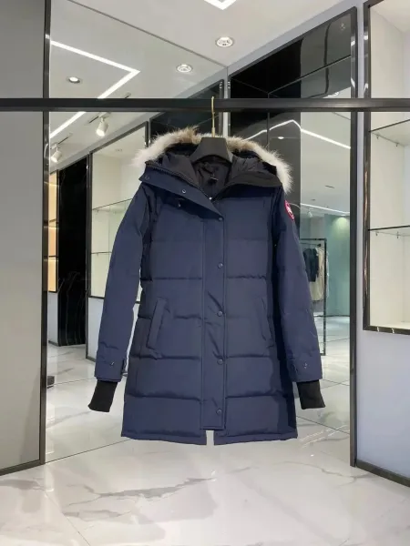 Canada Goose Expedition Parka Navy Blue Down Jacket - 1