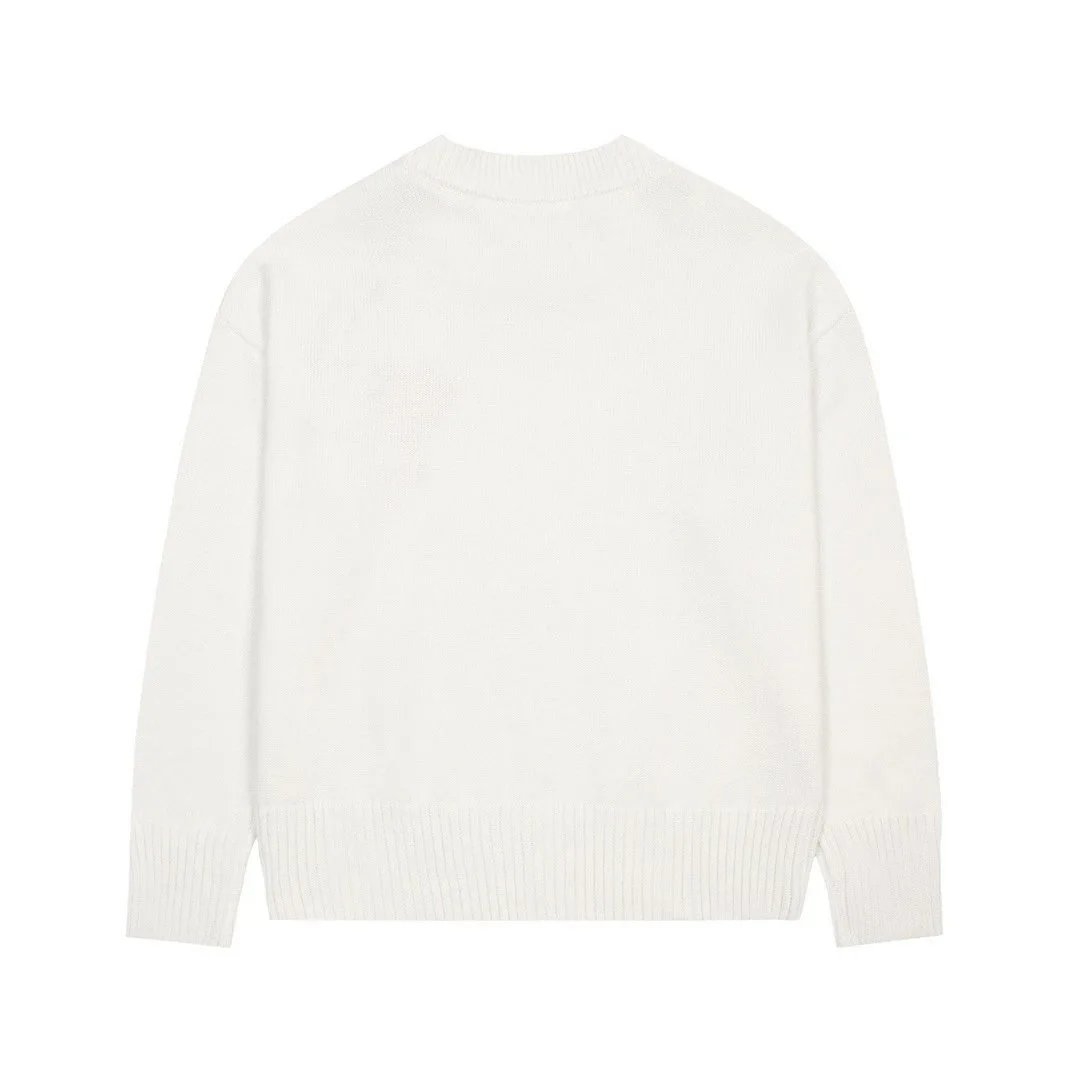 Ami Paris Heart Logo Cardigan Mint Green - 4