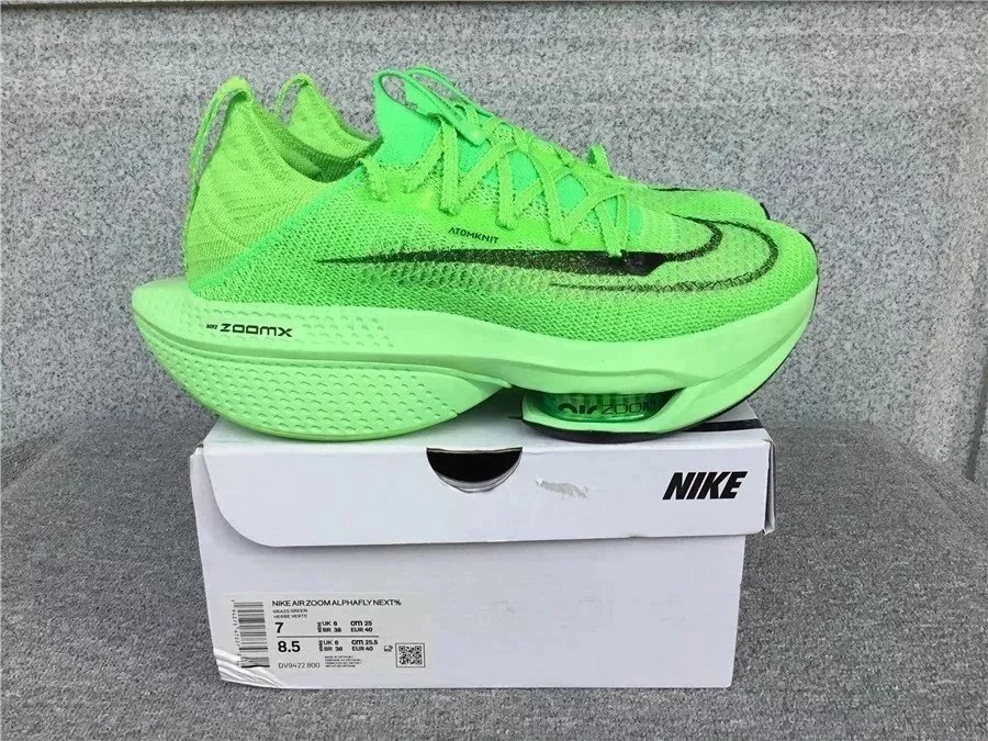 Nike Air Zoom Alphafly Next% Black/White Running Shoes - 3