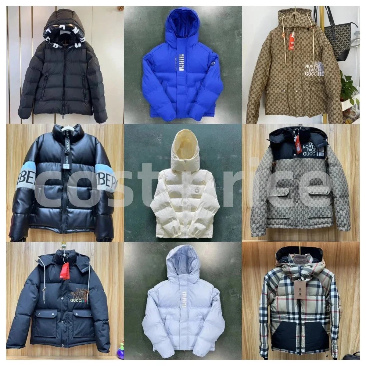 Burberry Hooded Down Vest Black with Classic Check Lining - 2