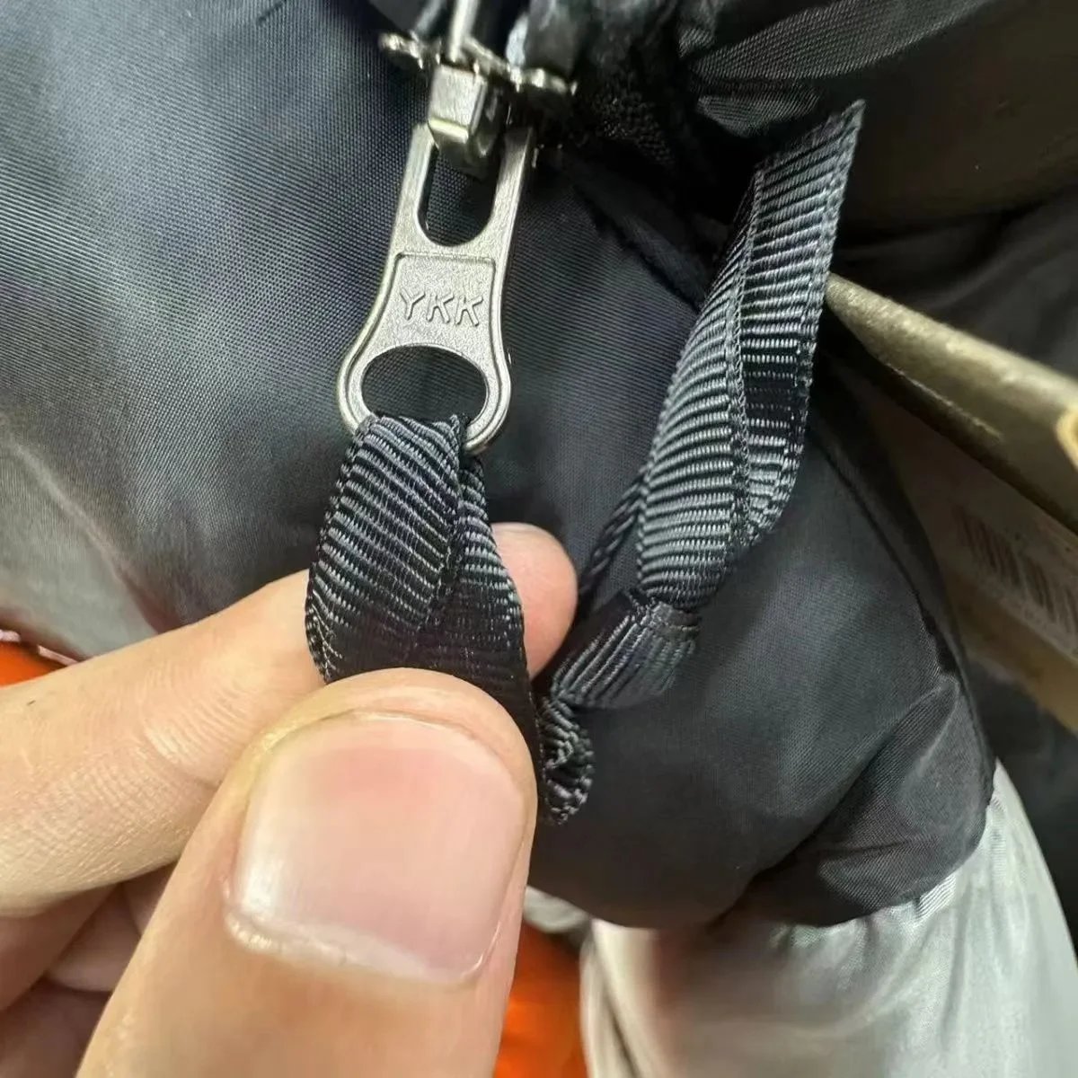 The North Face 1996 Retro Nuptse Yellow Black Down Jacket - 11