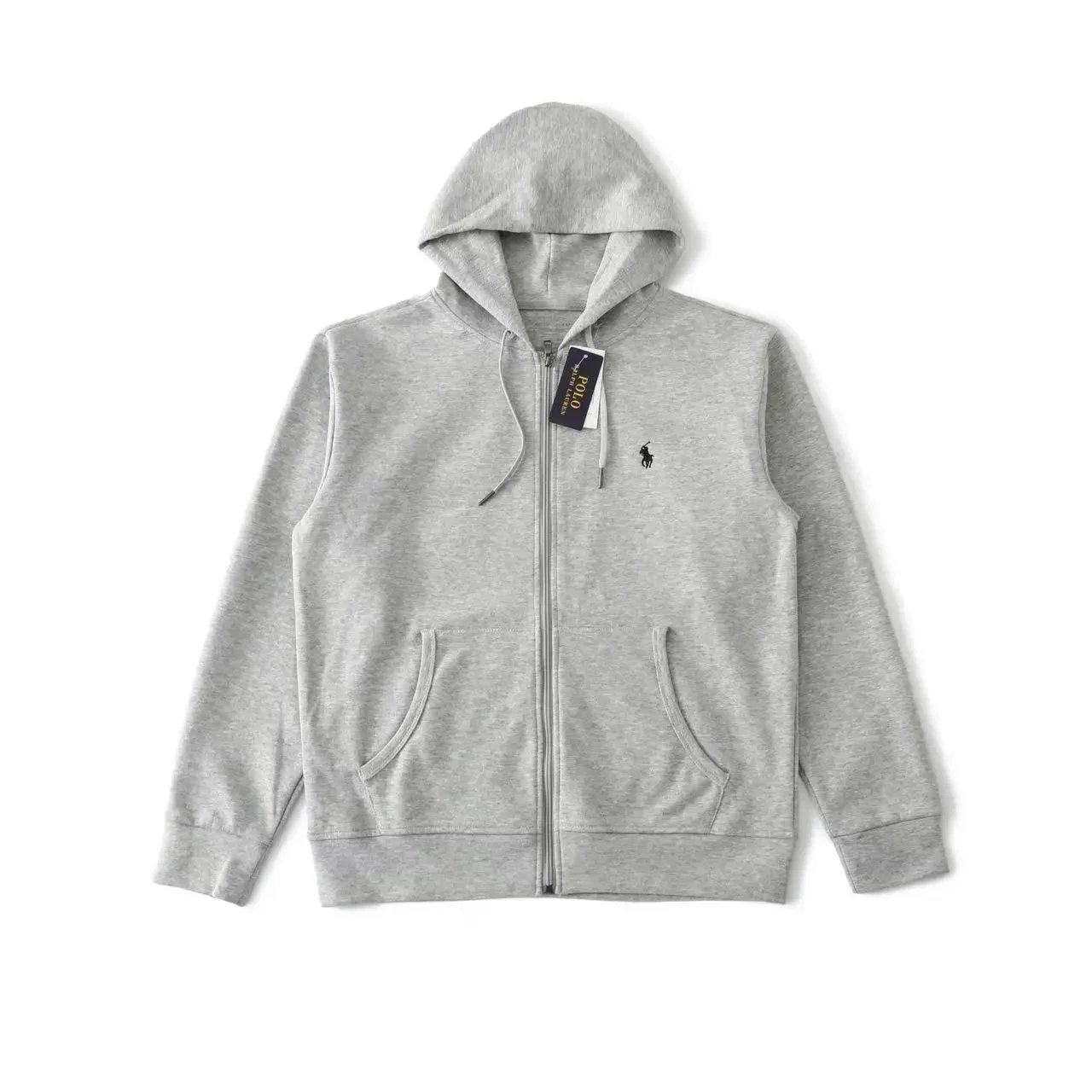 Polo Ralph Lauren Black Zip-Up Jacket - 8