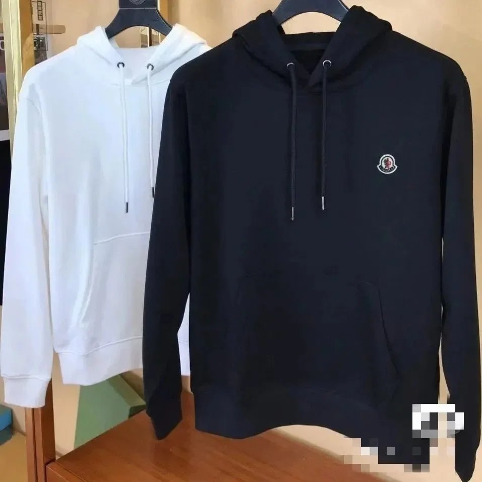 Moncler Genius Logo Print Black Crewneck Sweater - 4