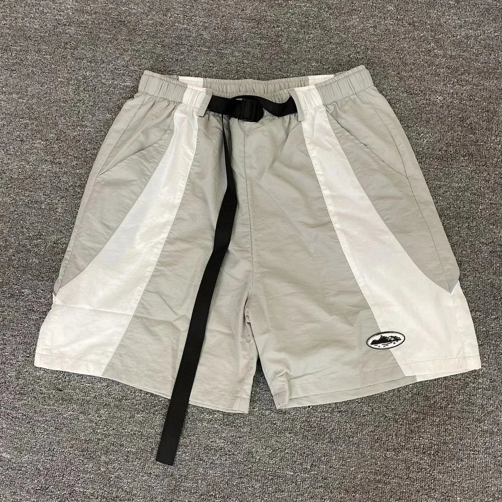 Corteiz CRTZ Arch Logo Shorts Blue - 5