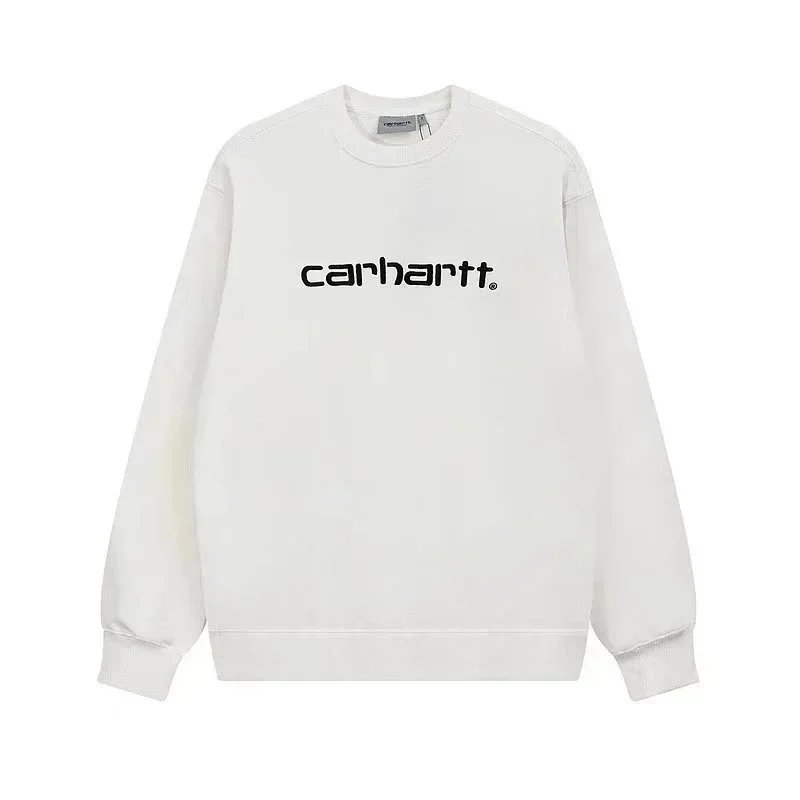 Carhartt Work In Progress Embroidered Logo Crewneck Sweatshirt Black - 4