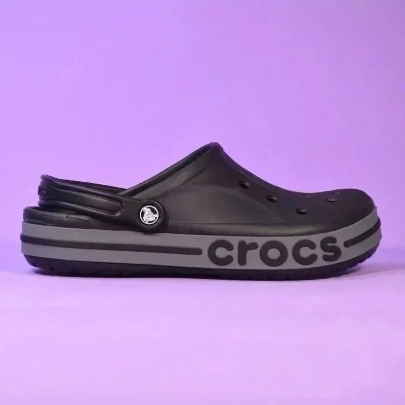 Crocs Classic Clog Black/Gray Casual Shoes - 1