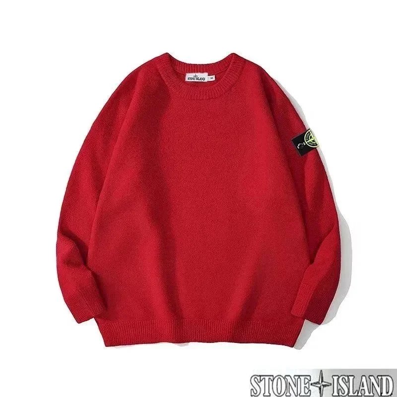 Stone Island Knit Sweater Turquoise Sweater - 11
