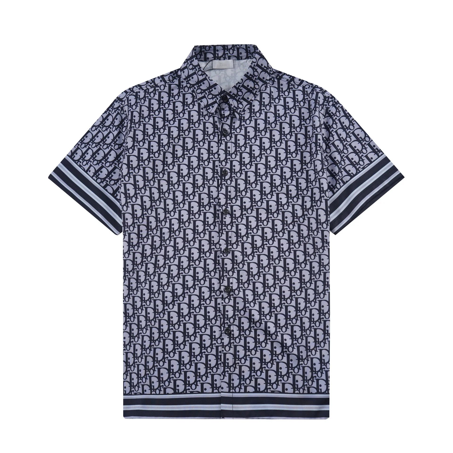 Versace Medusa Baroque Print Green Polo Shirt - 8