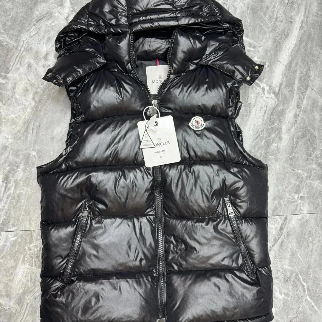 Moose Knuckles Vest Navy Puffer Vest - 7