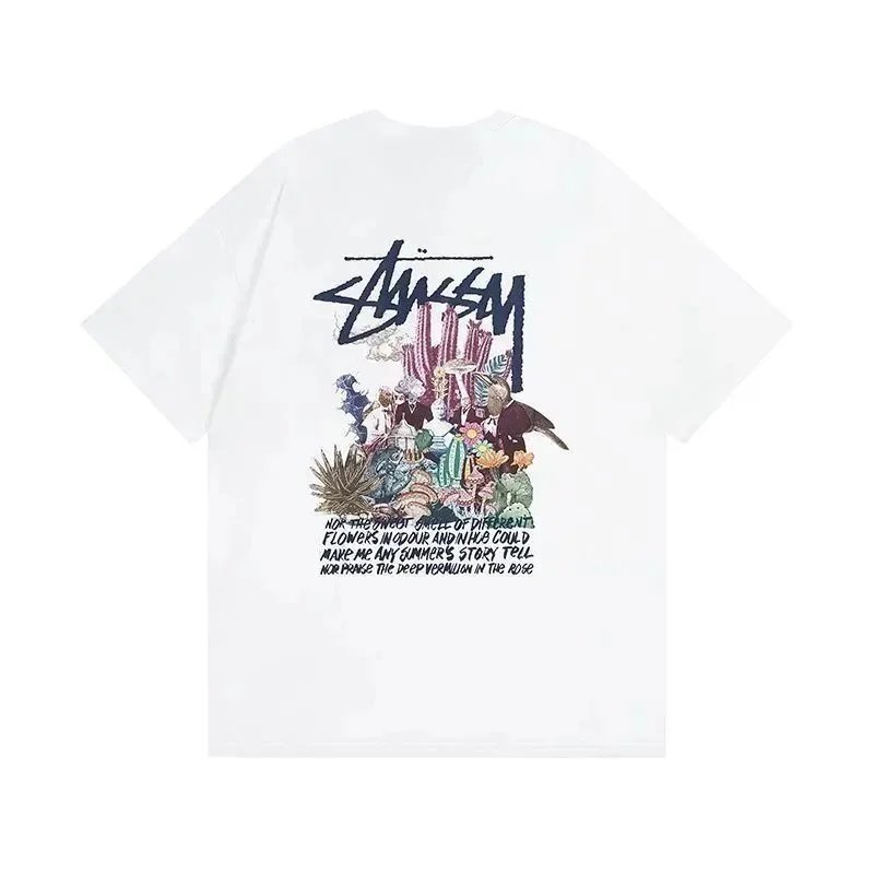 Stüssy Angel 8-Ball Beige T-Shirt - 3