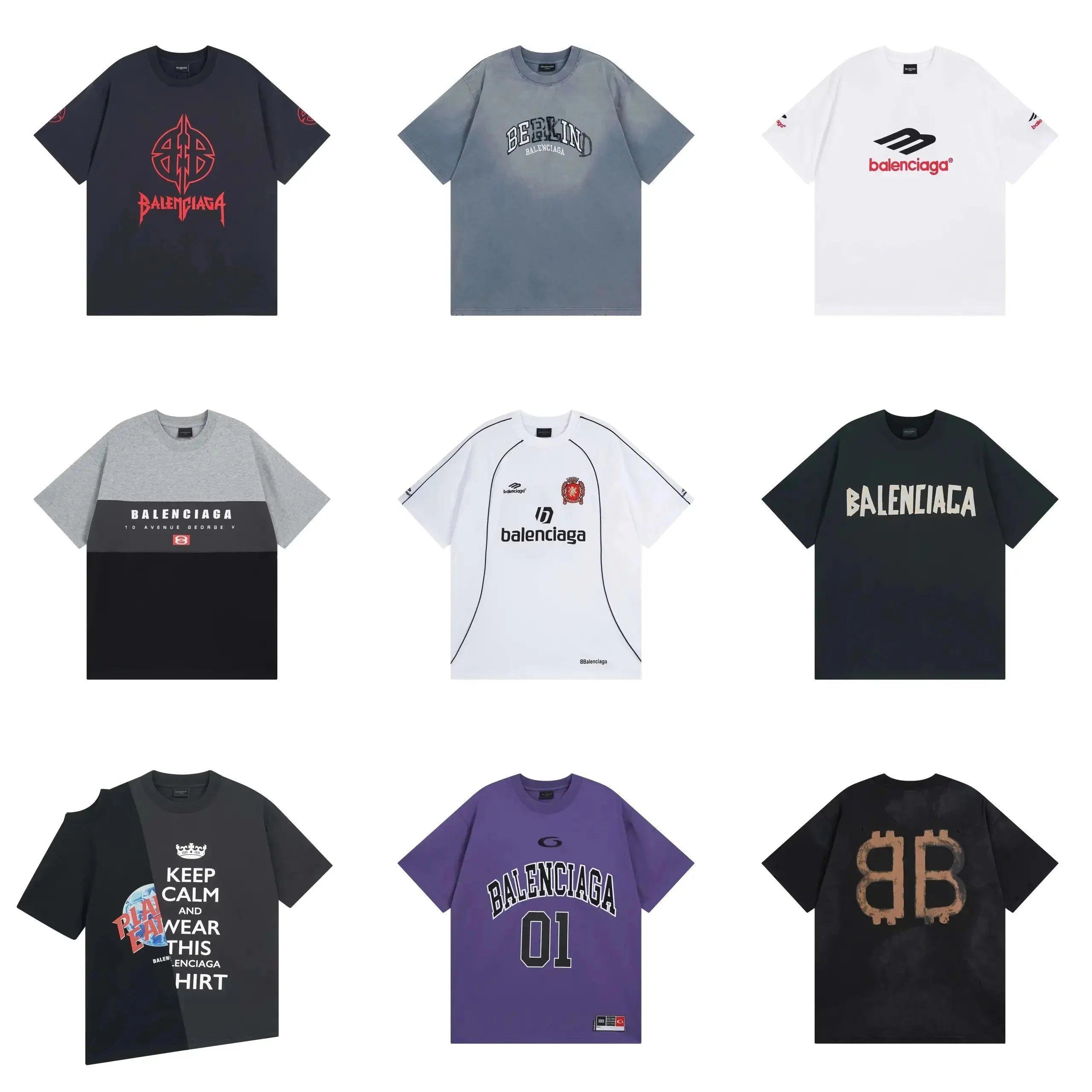 Balenciaga Football Jersey Pink T-Shirt - 3