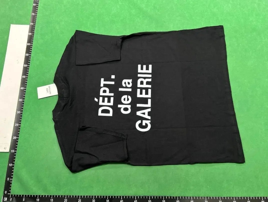 Gallery Dept Art Deco Black T-Shirt - 4