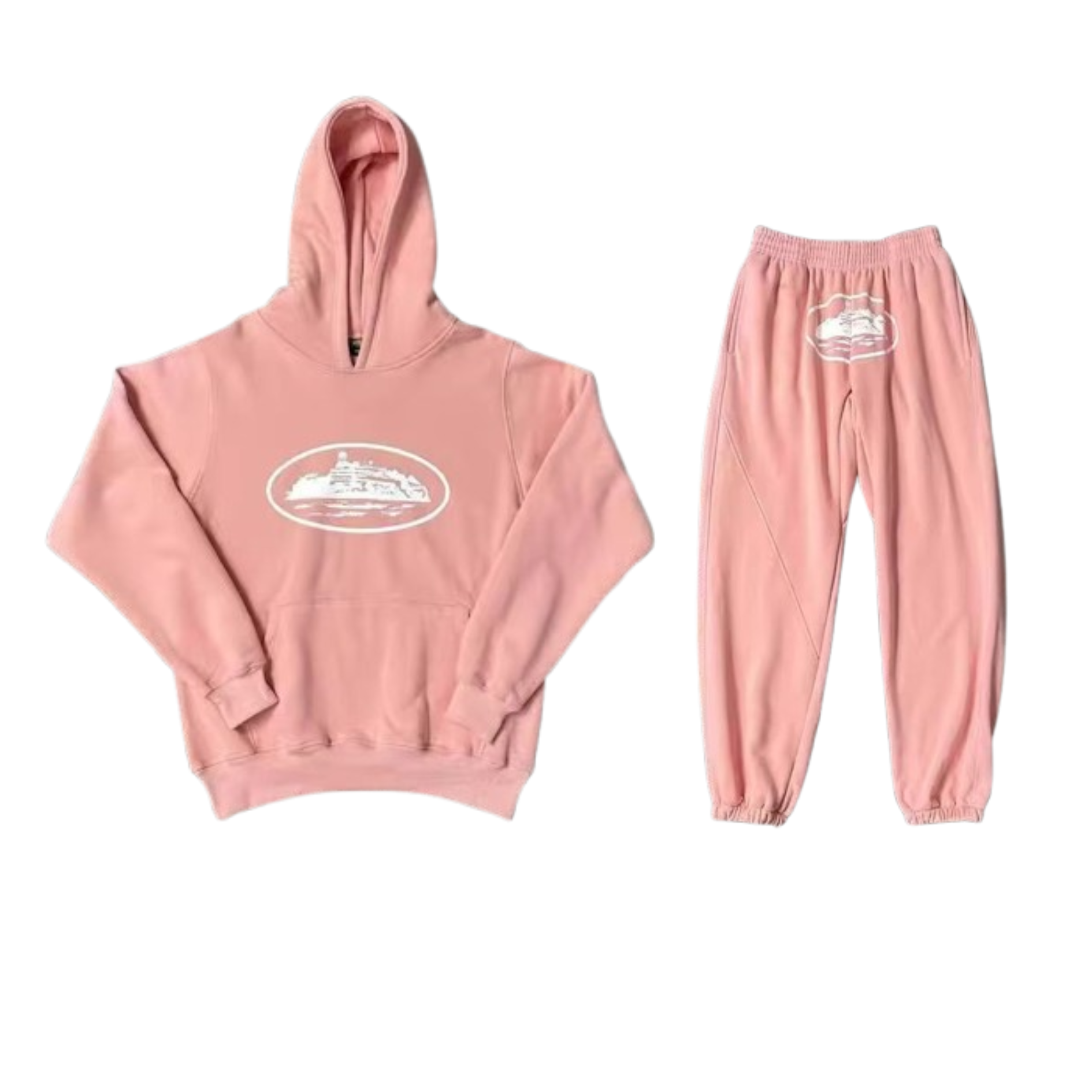 Design Yacht Logo Hoodie and Sweatpants Set Blue - 8