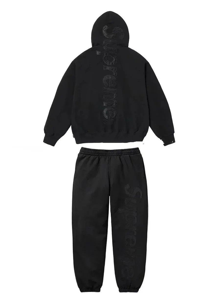 Supreme Box Logo Hoodie and Sweatpants Set Brown - 9