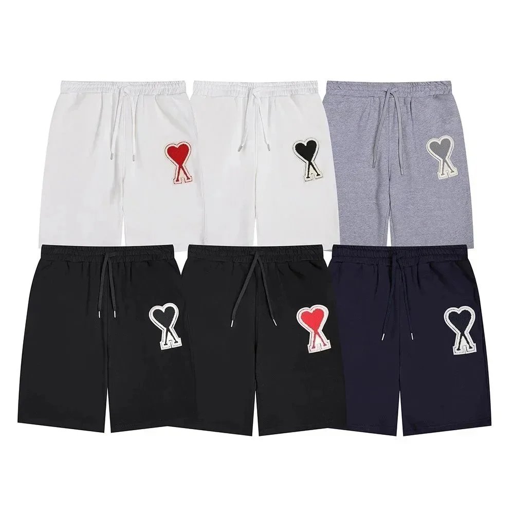Play Comme des Garçons Heart Logo Drawstring Shorts in Multiple Colors - 3