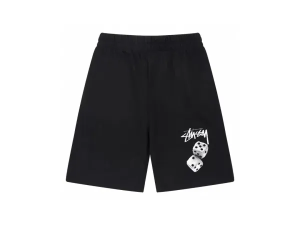 The North Face Logo Print Black Shorts - 8