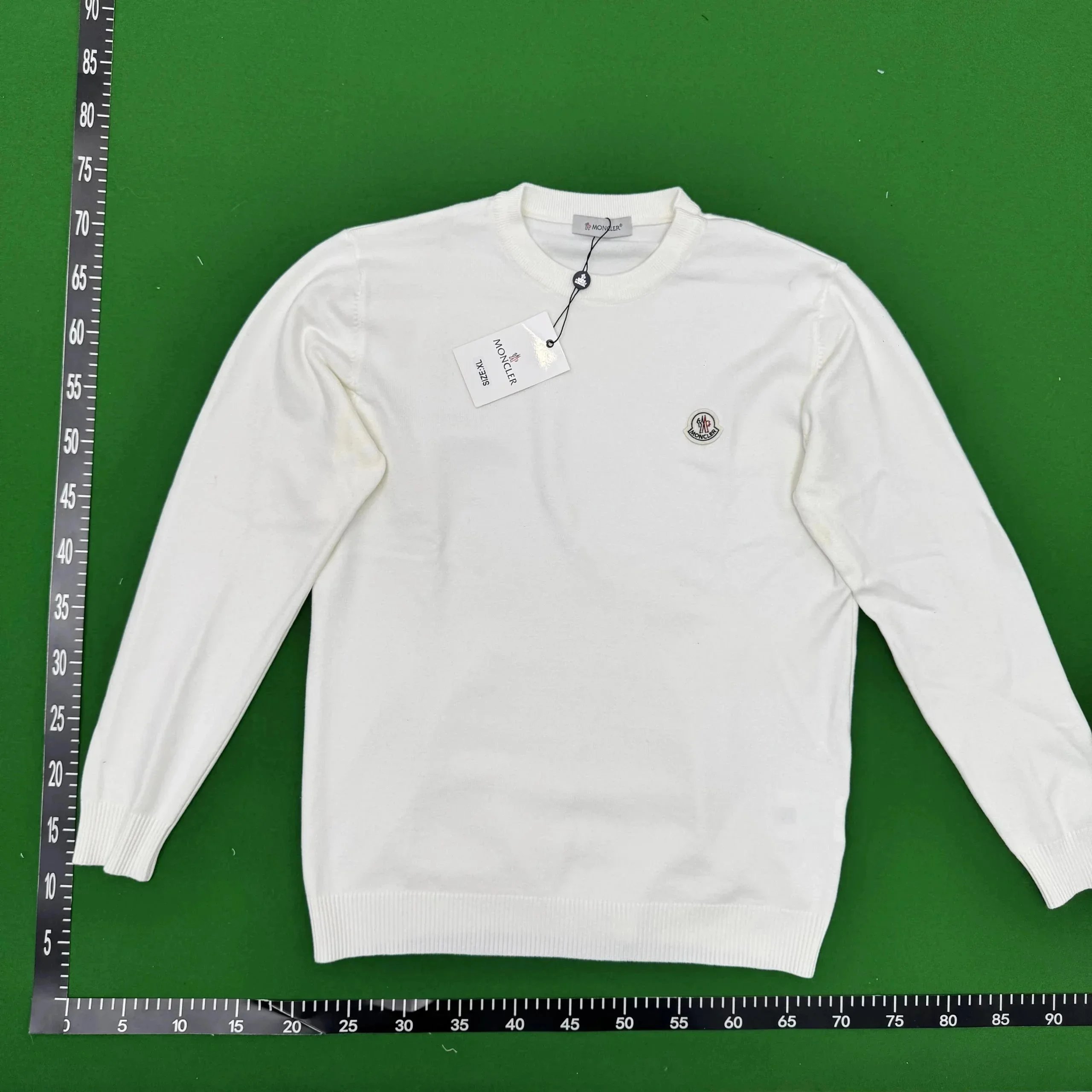 Moncler M Logo Knit Polo Black - 5