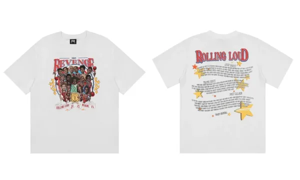 Rolling Loud x Imposter London Revenge 2021 Miami Festival T-Shirt - 1