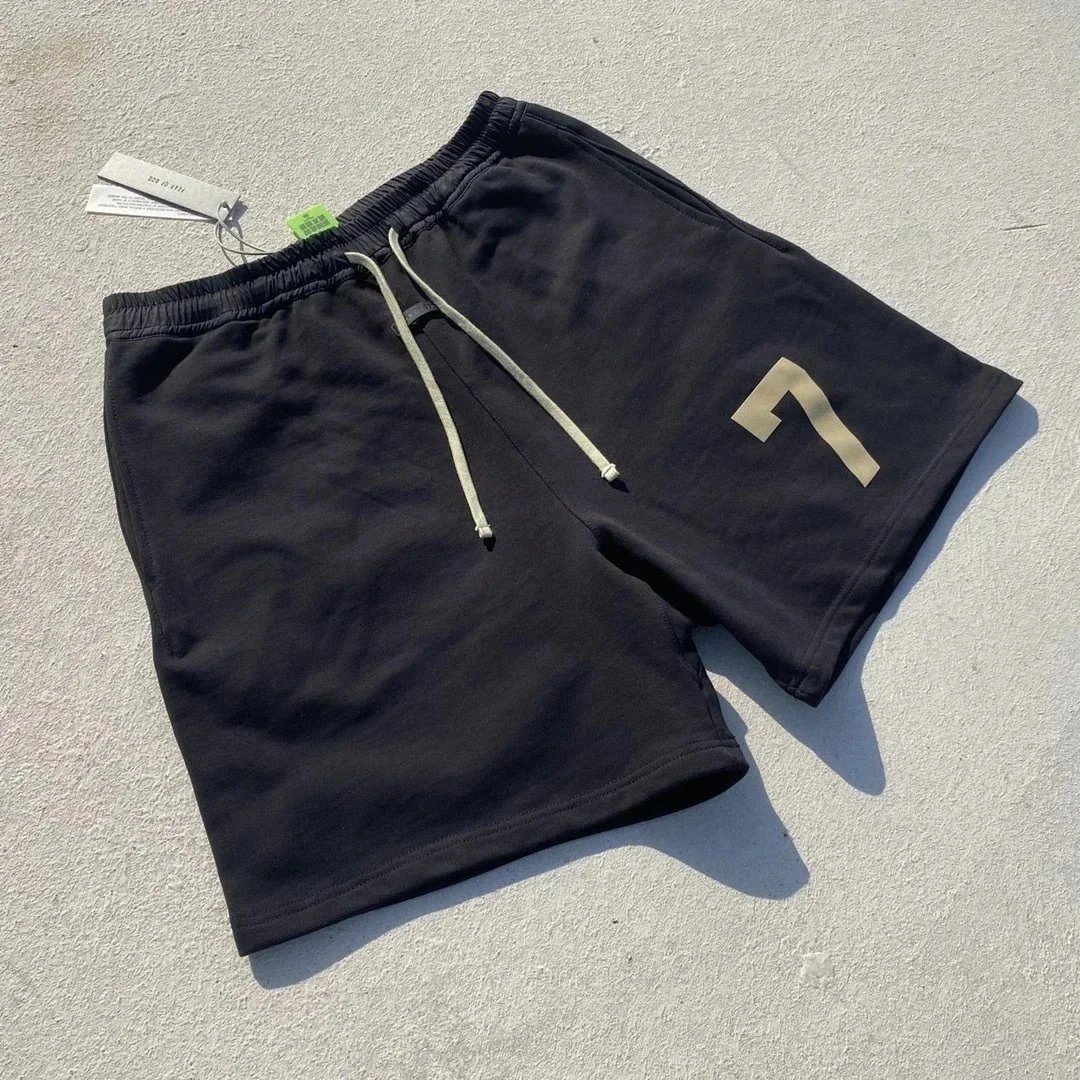 GRA x Hokusai Great Wave Shorts Black - 7