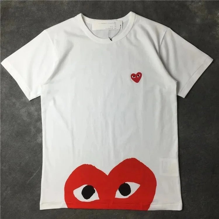 Play Comme des Garçons Heart Eyes Patch Gold Embroidered Accessory - 7