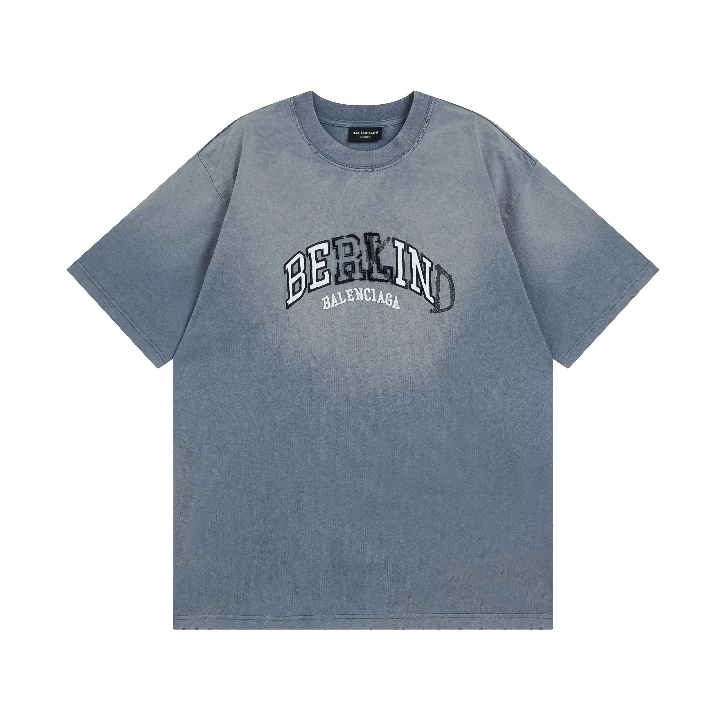 Balenciaga Berlin Arch T-Shirt Gray - 1
