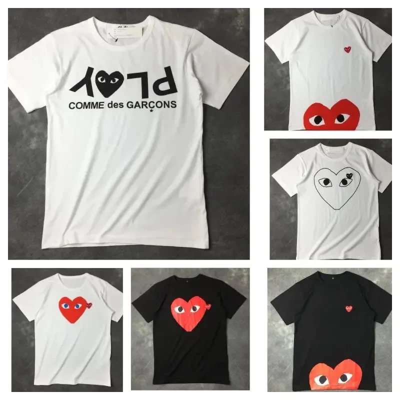 COMME des GAR ONS Play Heart Logo T-Shirt