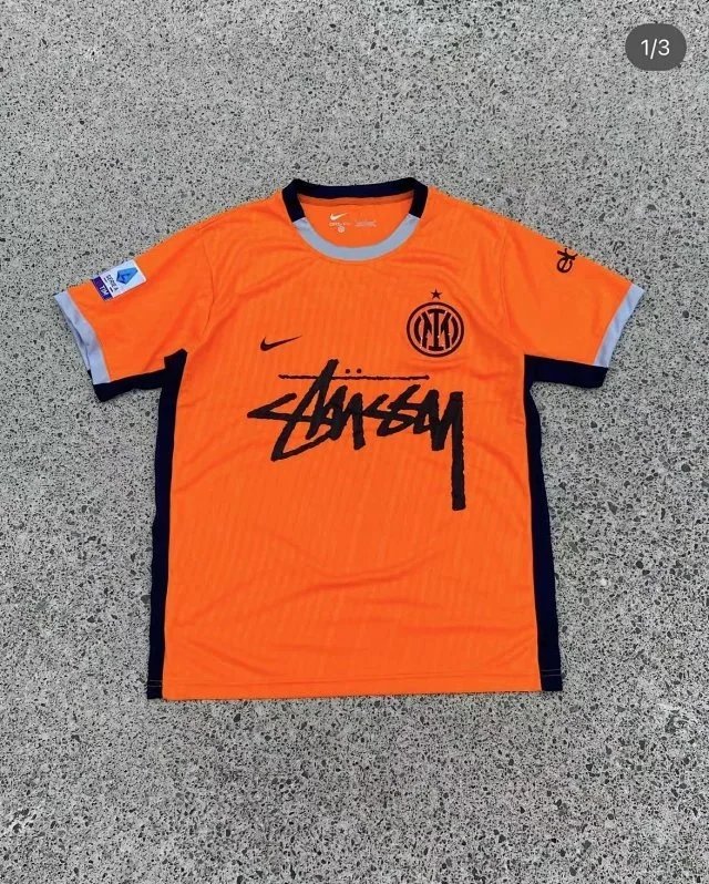 Stüssy x CBF Brazil Away Jersey Black - 6