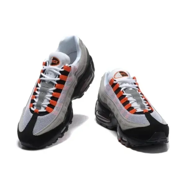 Nike Air Max 95 Orange Black White Sneakers - 1