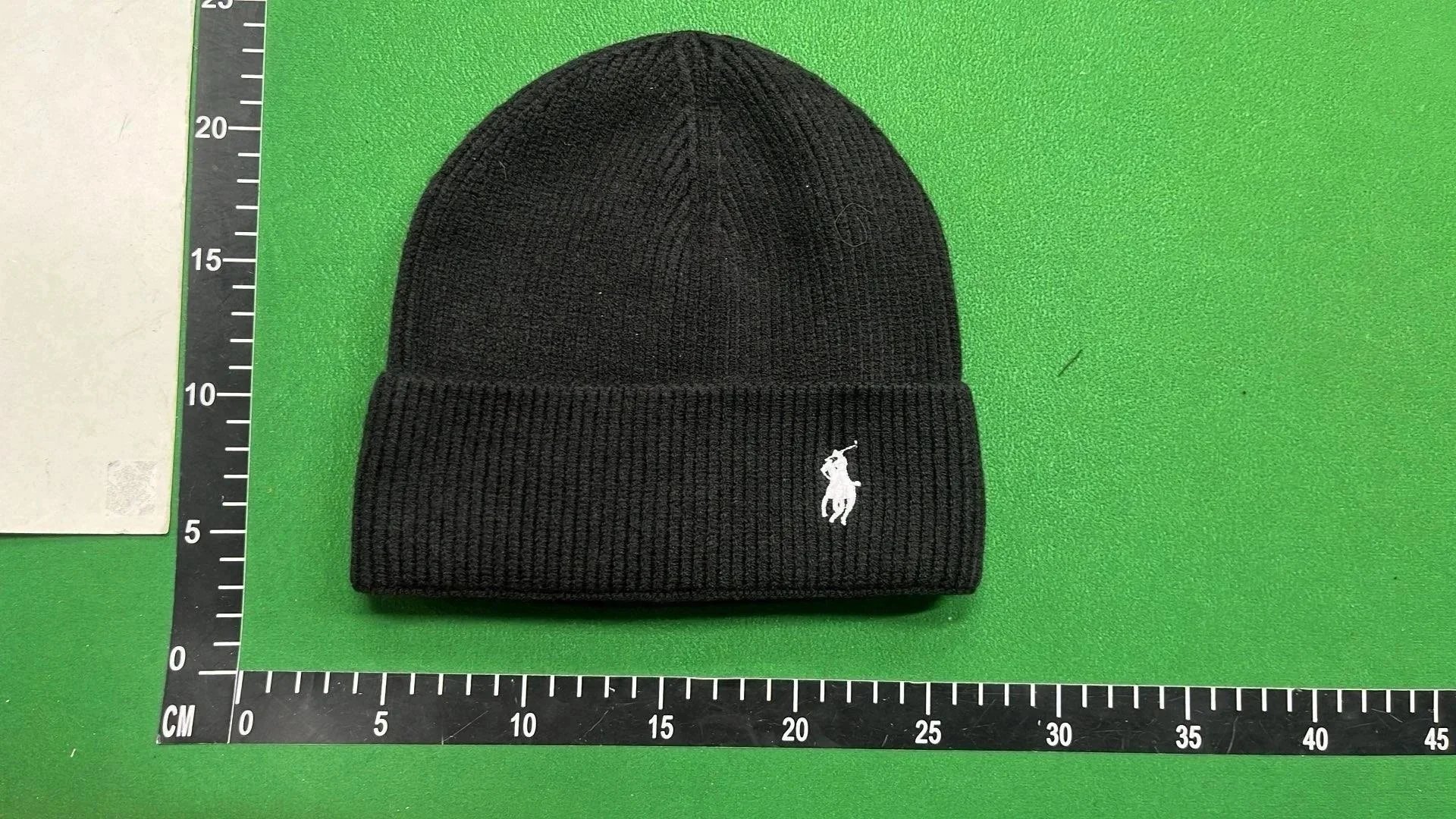 Ralph Lauren Cable Knit Beanie Red - 3