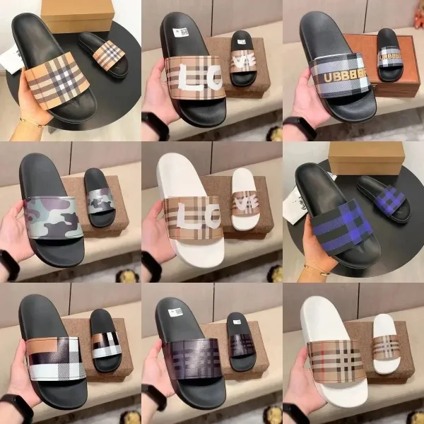 Design Camo-Print Slide Sandals Multicolor Slippers - 2