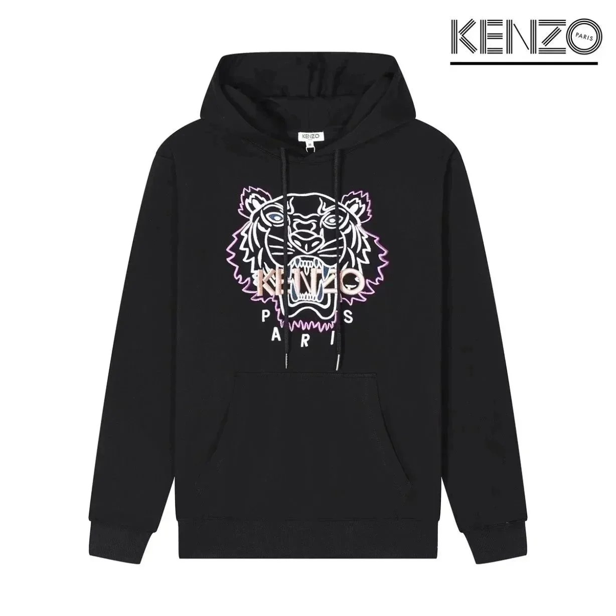 Kenzo Flower Logo Black Sweatshirt - 6