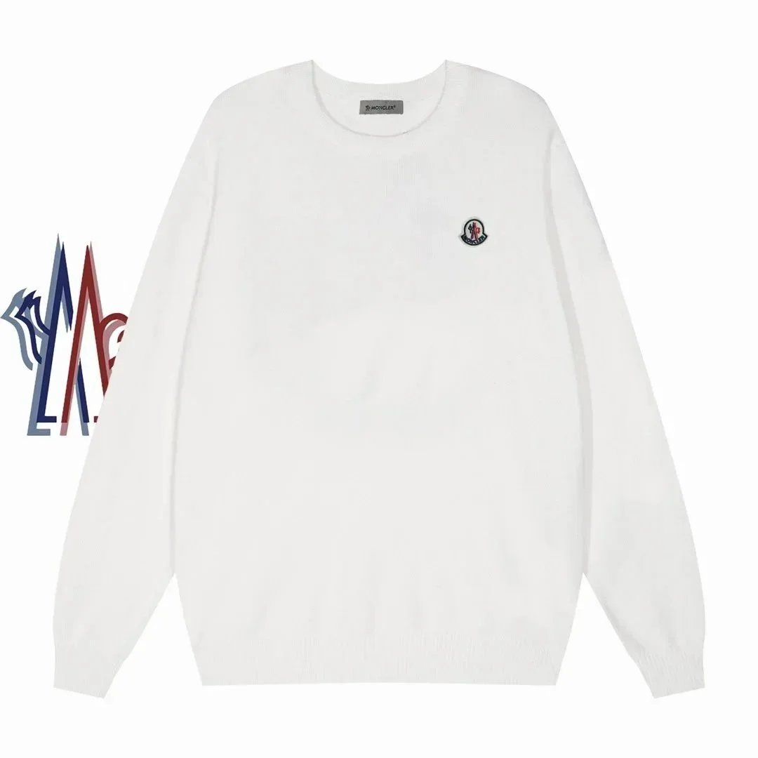 Moncler M Logo Knit Polo Black - 2