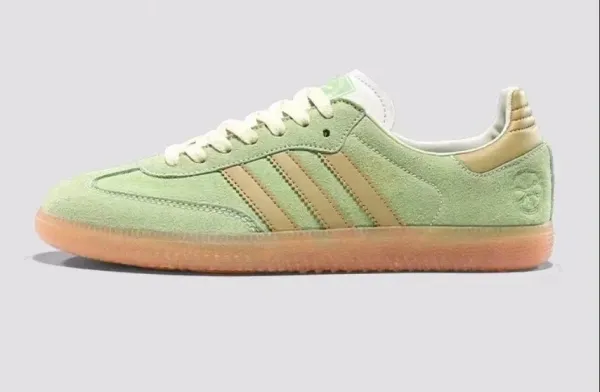 Adidas Originals Samba OG Mint Green Beige Sneakers - 1