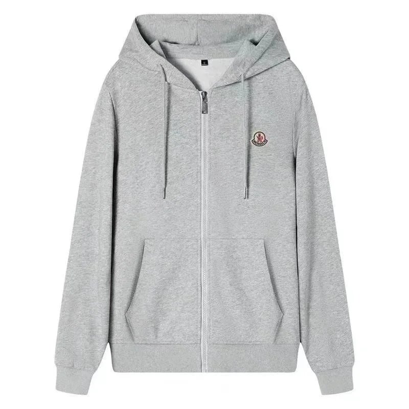 Moncler Logo Patch Zip-Up Hoodie and Sweatpants Set