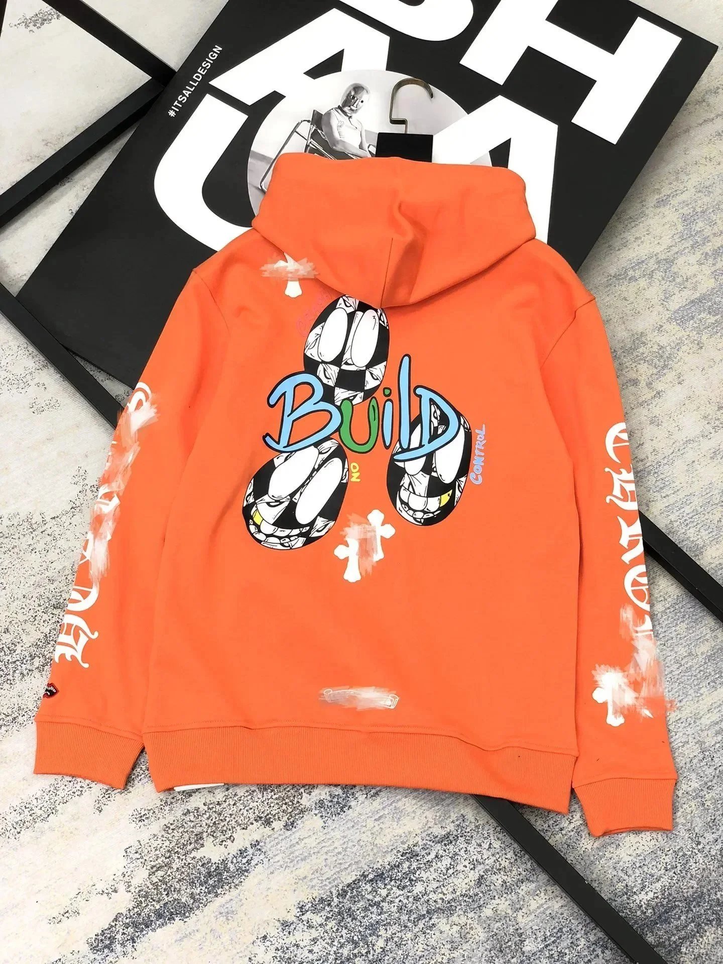 GRA Heart Sex Olive Green Hoodie - 4