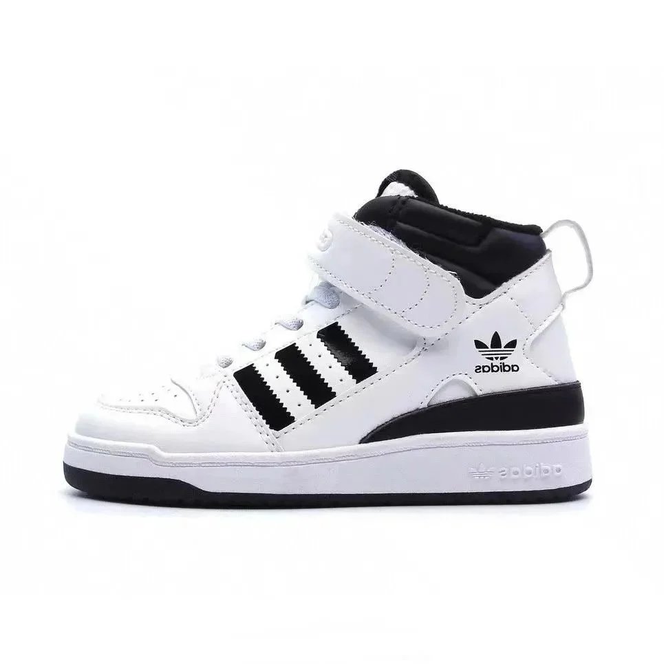 Adidas Originals Forum 84 Mid White Black Sneakers