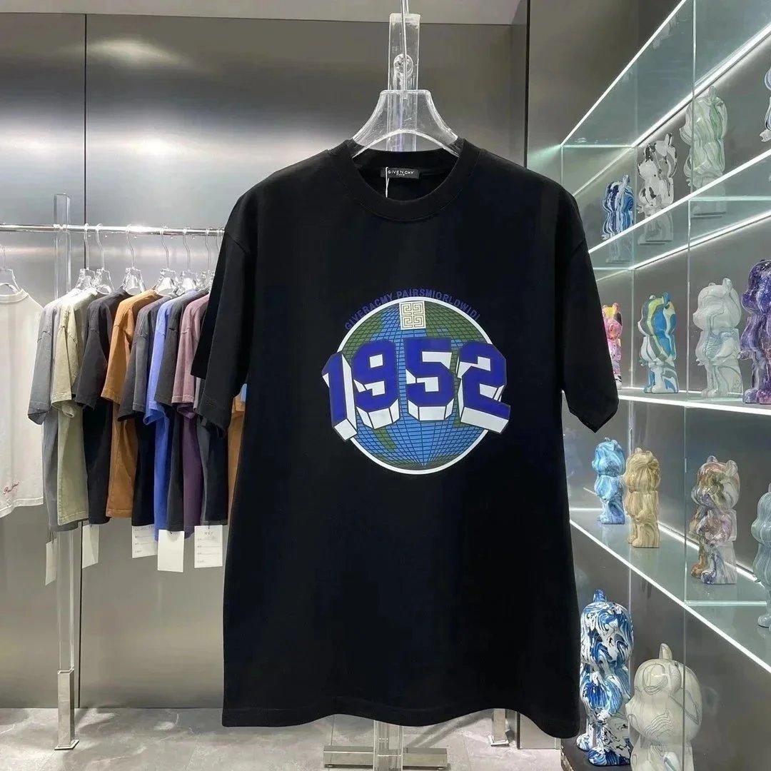 Givenchy x Disney Bambi Gradient Print Black T-Shirt - 8
